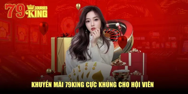 79King Khuyến mãi 79KING cực khủng cho hội viên